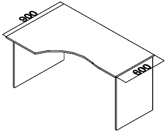 Письменный стол skyland simple