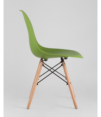 Стул eames темно зеленый